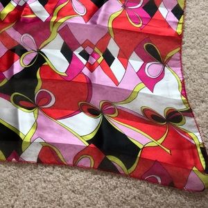 Pucci inspired design pocket scarf.